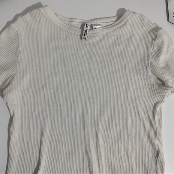 white h&m baby tee - Picture 1 of 2